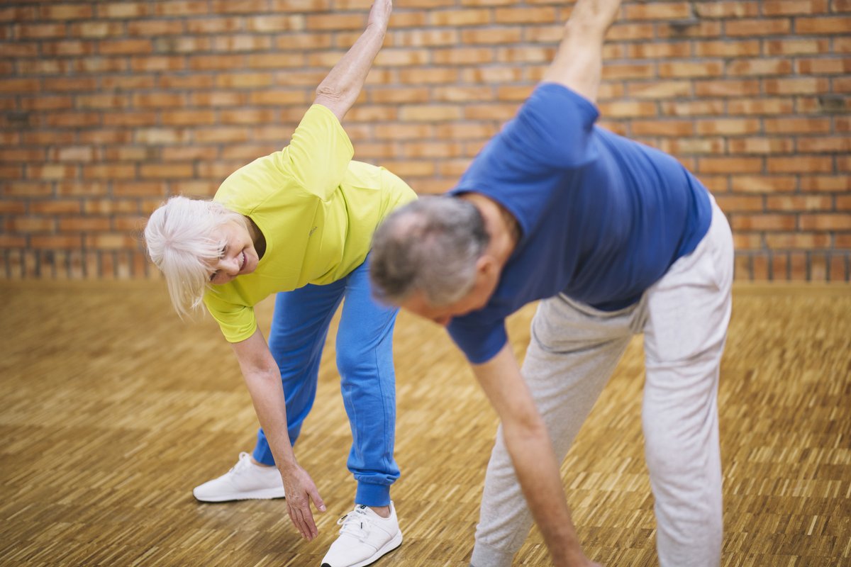 Bewegungstraining in einer Gruppe