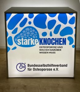 Abbildung eines Aufstellers